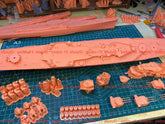 3d Printed Kits 1/350 Soviet Sverdlov Class 68bis Cruiser(full Hull/waterline)